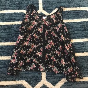 Wet Seal See Through Shirt Medium